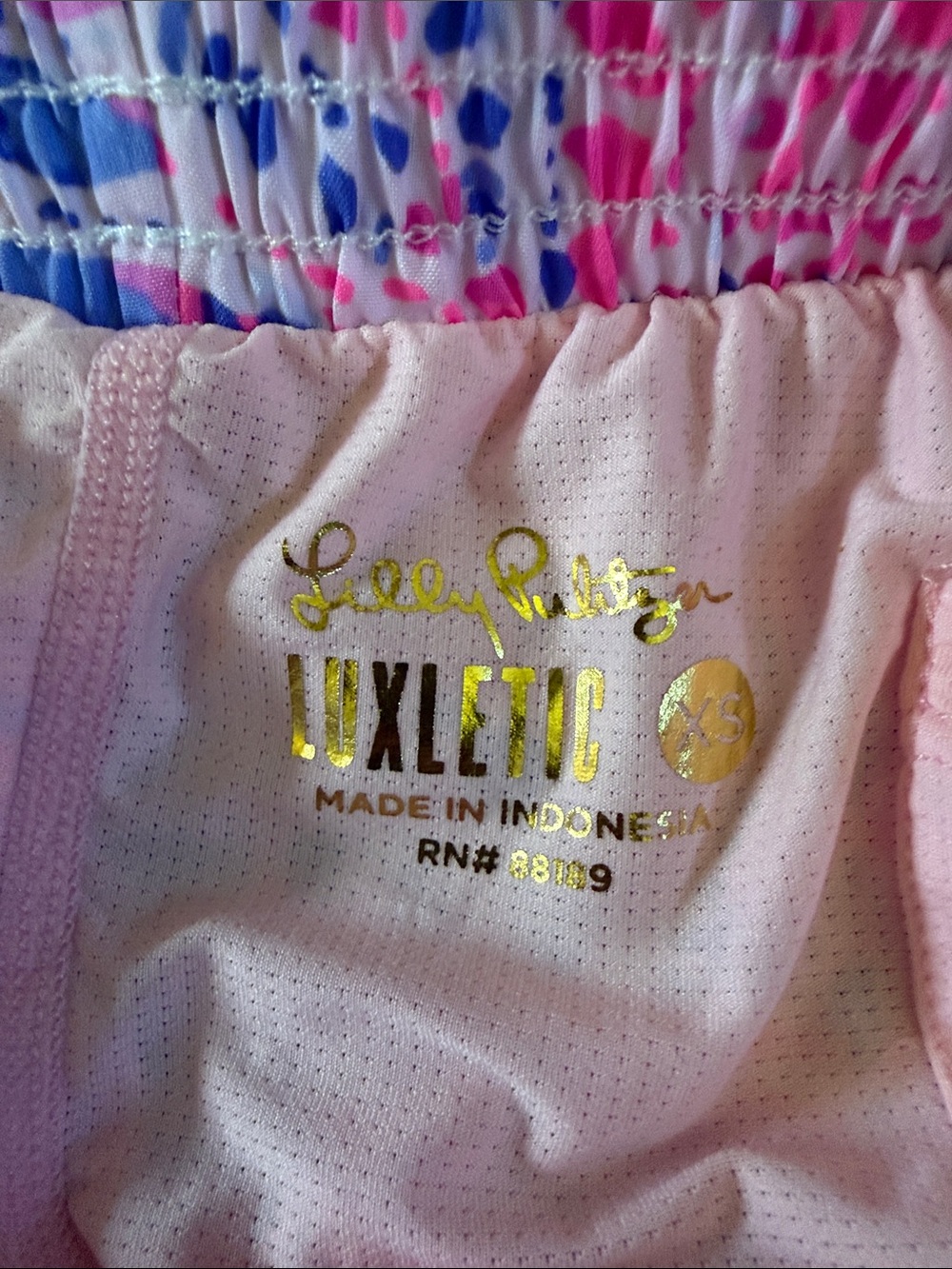 Lilly Pulitzer Luxletic Shorts Size XS - Picture 3 of 5